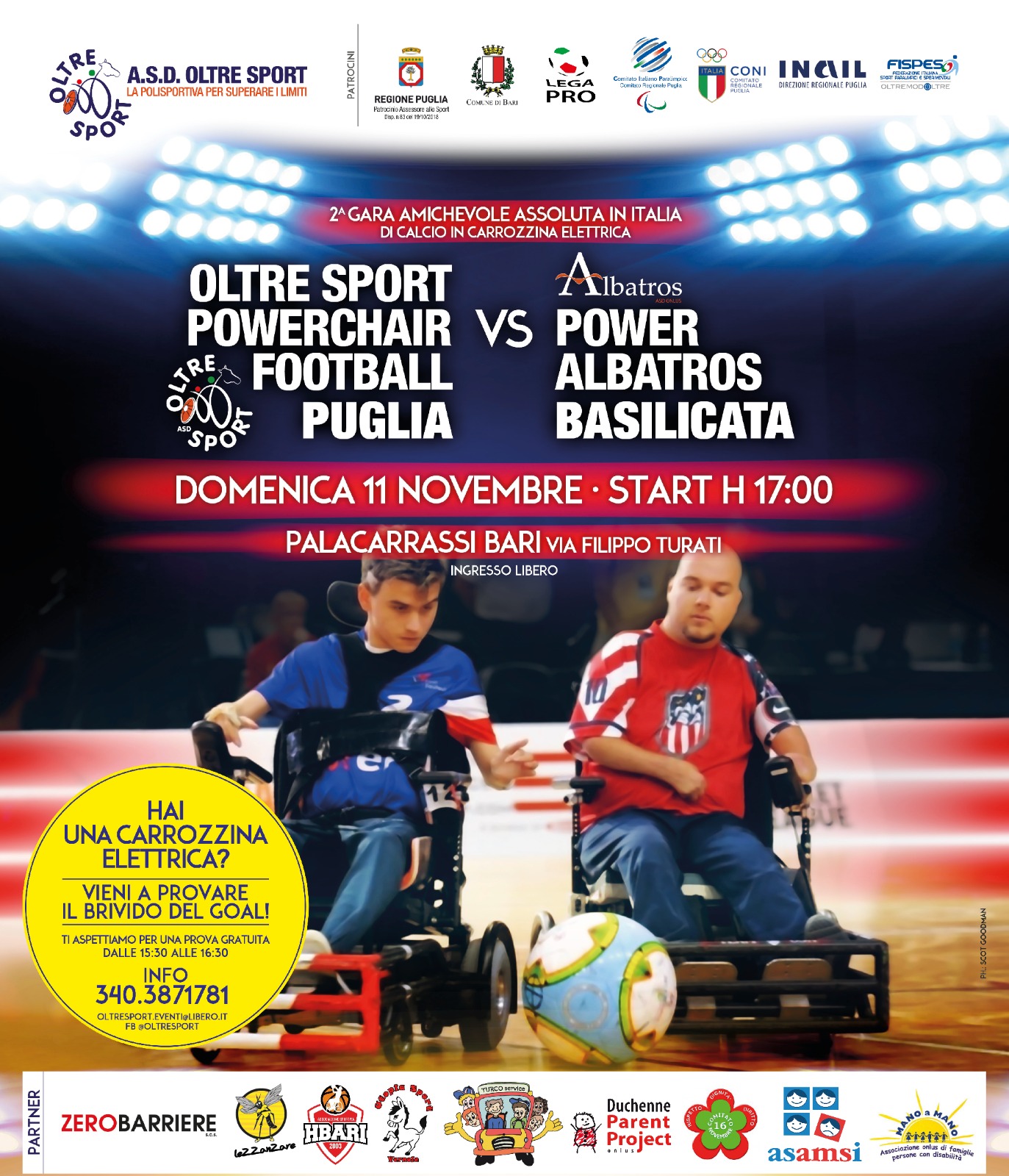 LEGA PRO PER IL PROGETTO POWERCHAIR LEGA PRO